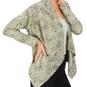 Leopard Print Women's Sweater